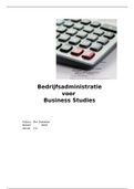 OE20 Bedrijfsadministratie Antwoorden week 1 en 2 (Business Studies)