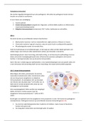 Mechanismen van ziekten van de mens samenvatting