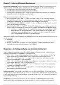 Human Geography hoofdstuk 7 - Geographies of Economic Development