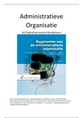 Samenvatting De beginselen van de administratieve organisatie M2