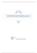 Beroepsontwikkeling 4