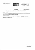 FAC2602 - Exam Paper