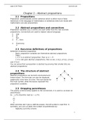 Summary Logic and Set Theory