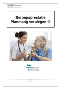 Beroepsprestatie: planmatig verplegen 2