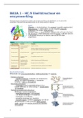 BA1A.1 – HC.9 Eiwitstructuur en enzymwerking