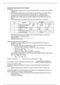 IAL Chemistry Unit 1 summary 