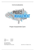 Moduleopdracht Projectmanagement En Communicatie Projectmanagement En Communicatie Stuvia Nl