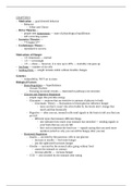 PSYC Exam 4 Notes