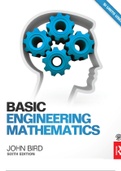 Basic Engineering Mathematics