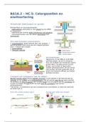 BA1A.2 – HC.5 Celorganellen en eiwitsortering