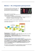 BA1A.2 – HC.3 Regulatie genexpressie