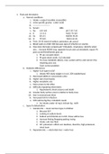 NUR 433 Pediatrics Exam 3 study guide