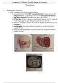 Biliary Tract and Upper GI System