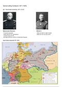 Geschiedenis samenvatting historische context Duitsland