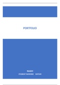 (8,9!) Portfolio Ontwerp en Synthese (O&S)