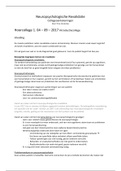 Samenvatting Neuropsychologische Revalidatie