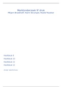 Marktonderzoek - Broekhoff, Strumpel, Kooiker samenvatting 9e druk 9789001861292