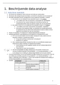 Samenvatting Multivariate data-analyse (theorie)