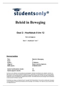 Beleidsvorming Samenvatting