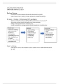 Final organisatie en strategie samenvatting