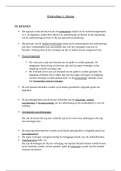 Accountancy Samenvatting en Schema theorie Werkcollege 1 t.e.m. 5 Semester 1