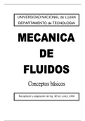 Resumen de Mecanica de fluidos. Primera parte.