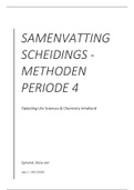 Scheidingsmethoden Periode 4