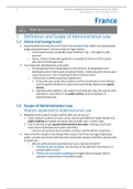 Seerden - Comparative Administrative Law - Summary of UK, FR, DE and NL 