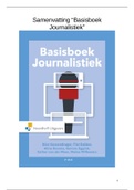 Samenvatting Basisboek Journalistiek