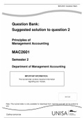 Question Bank solution