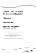 EDA3046-101_2016_3_e Tutorial Letter