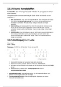 CHEMIE OVERAL 5 VWO: hoofdstuk 13 Kunststoffen