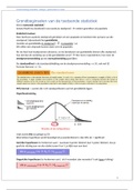 Samenvatting alle stof Toetsende statistiek