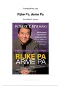 Samenvatting 'Rijke Pa, Arme Pa'  door Robert T. Kiyosaki
