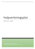 Hulpverleningsplan jaar 1 periode 4