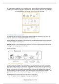 Handige samenvatting Product en Dienstinnovatie E2