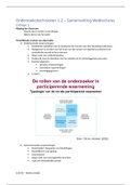 Samenvatting Onderzoekstechnieken 1.2 - Weblectures