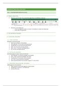 Samenvatting Excel 