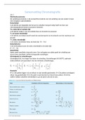 Samenvatting Chromatografie les 1 t/m 11