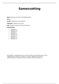 Samenvatting Algemene economie en bedrijfsomgeving H3 - H4.3 - H8 - H9 - H10 - H11 - H12 - H13