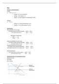 Complete samenvatting colleges micro-economie