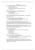 PSB4731 Biopsychology of Sexual Behavior Quiz 12 Study Guide