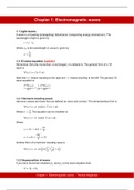 (3BOX0) Optics - Full summary of lectures / slides