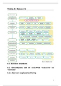 Onderwijskunde T8: Evaluatie