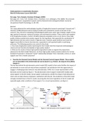 Summary study questions Work & Performance