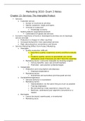 Marketing 3010 Exam 3 Notes