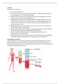 Samenvatting Anatomie, leerjaar 1, blok1/2, verzorgende-IG