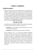 Apuntes del Tema 5 de Química de UCV Ciencias del Mar: Equilibrios químicos