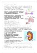 Biologie samenvatting uitscheiding H10