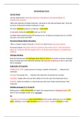 Intermolecular Forces Summary Sheet